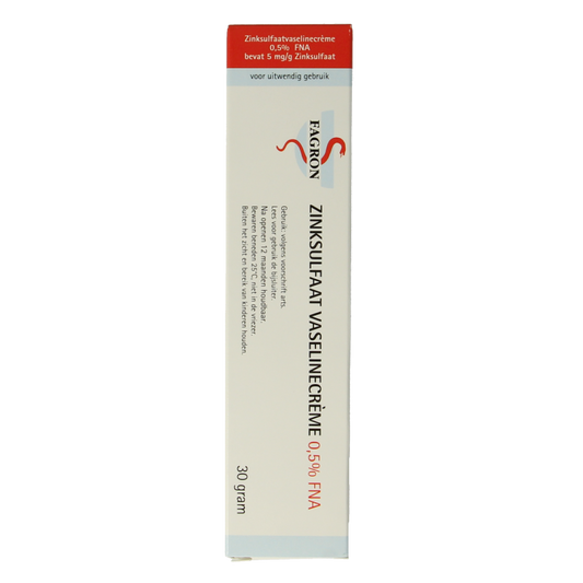 Fagron Zinksulfaat vaselinecreme 0.5% FNA 30 Gram