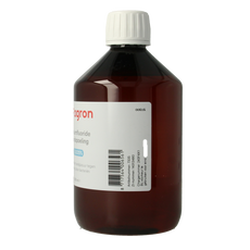 Fagron Natriumfluoride mondspoeling 0.025 500.00 Milliliter