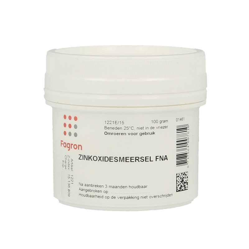 Fagron Zinkoxidesmeersel FNA 100 Gram