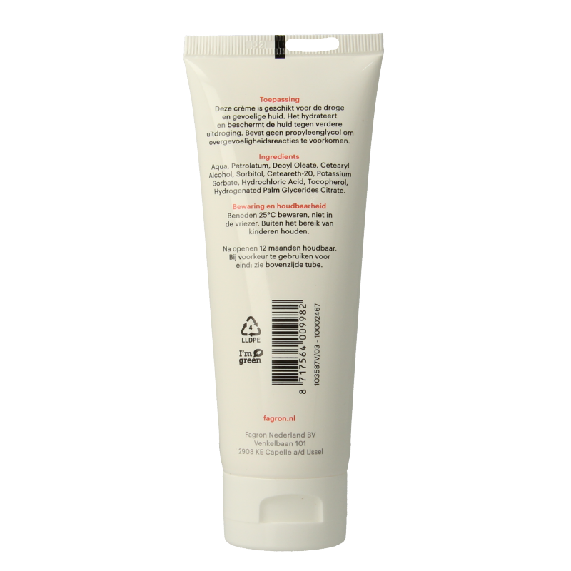 Fagron Cetomacrogol creme 20% vaseline 100 Gram