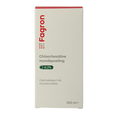 Fagron Chloorhexidine mondspoeling 0.2% 200 Milliliter