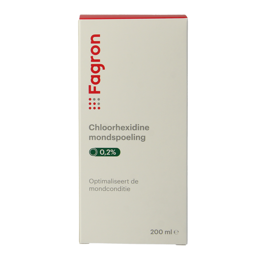 Fagron Chloorhexidine mondspoeling 0.2% 200.00 Milliliter