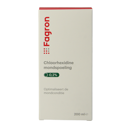 Fagron Chloorhexidine mondspoeling 0.2% 200 Milliliter