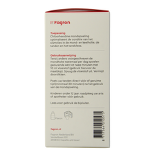Fagron Chloorhexidine mondspoeling 0.2% 200 Milliliter