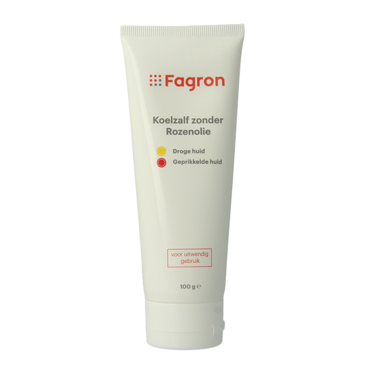 Fagron Koelzalf zonder rozenolie zonder doosje en bijslui 100 Gram