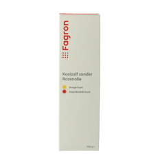 Fagron Koelzalf zonder rozenolie doos & bijsluiter 100.00 Gram