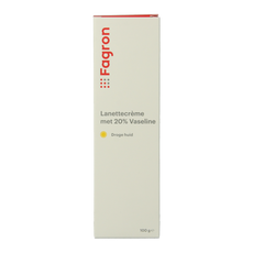 Fagron Lanettecreme met 20% vaseline 100 Gram
