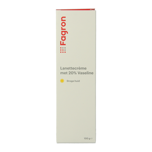 Fagron Lanettecreme met 20% vaseline 100.00 Gram