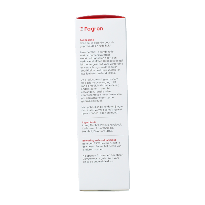 Fagron Levomenthol 1% carbomeer D & B 100 Gram