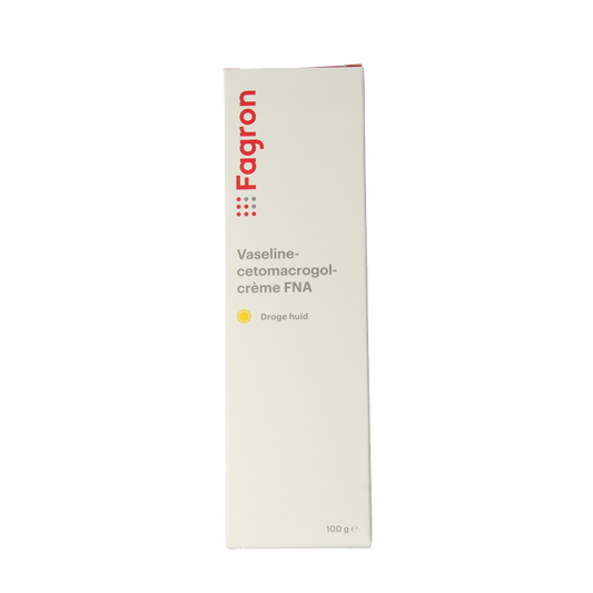 Fagron Vaselinecetomacrogol creme FNA met doos 100 Gram