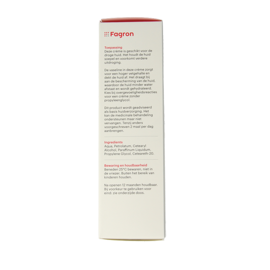 Fagron Vaselinecetomacrogol creme FNA met doos 100 Gram