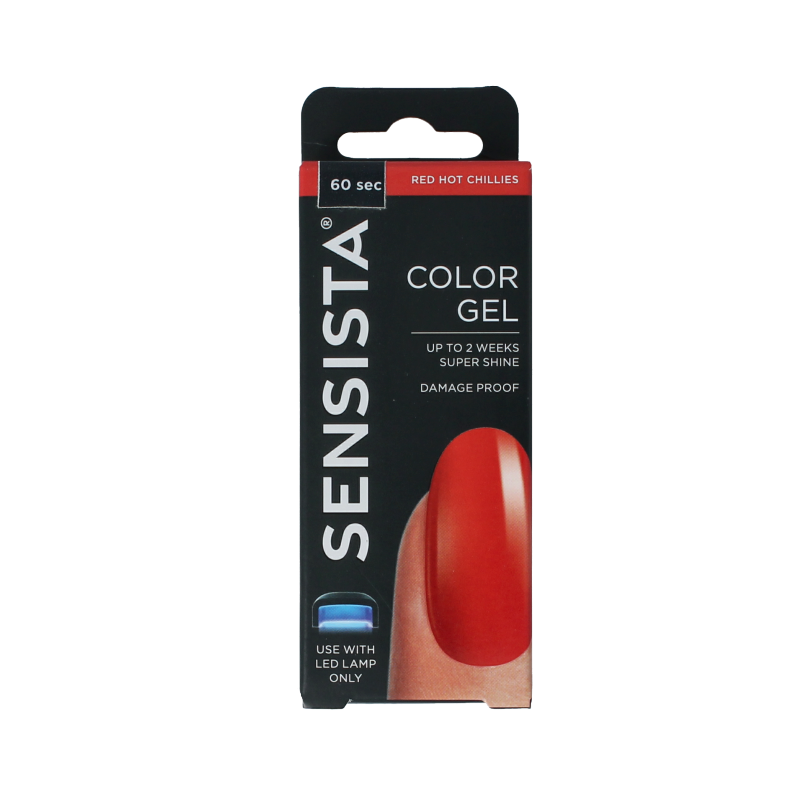 Sensista Color gel red hot chillies 7.5 Milliliter