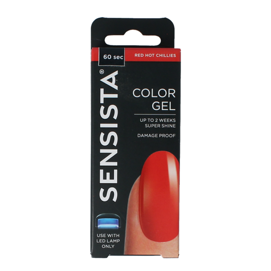 Sensista Color gel red hot chillies 7.5 Milliliter