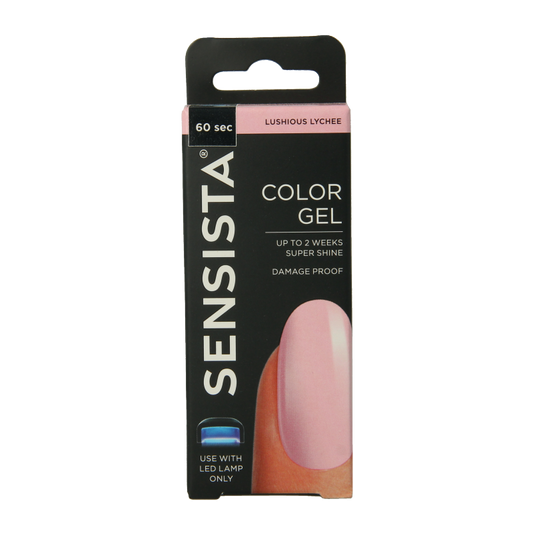 Sensista Color gel lushious lychee 7.5 Milliliter
