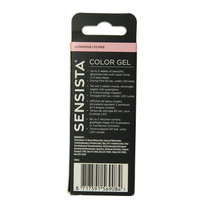 Sensista Color gel lushious lychee 7.50 Milliliter