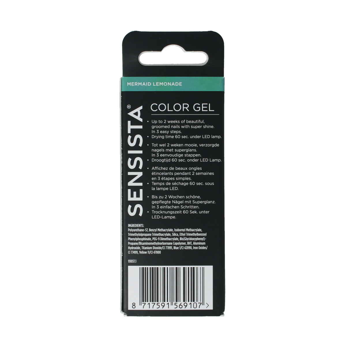 Sensista Color gel mermaid lemonade 7.50 Milliliter