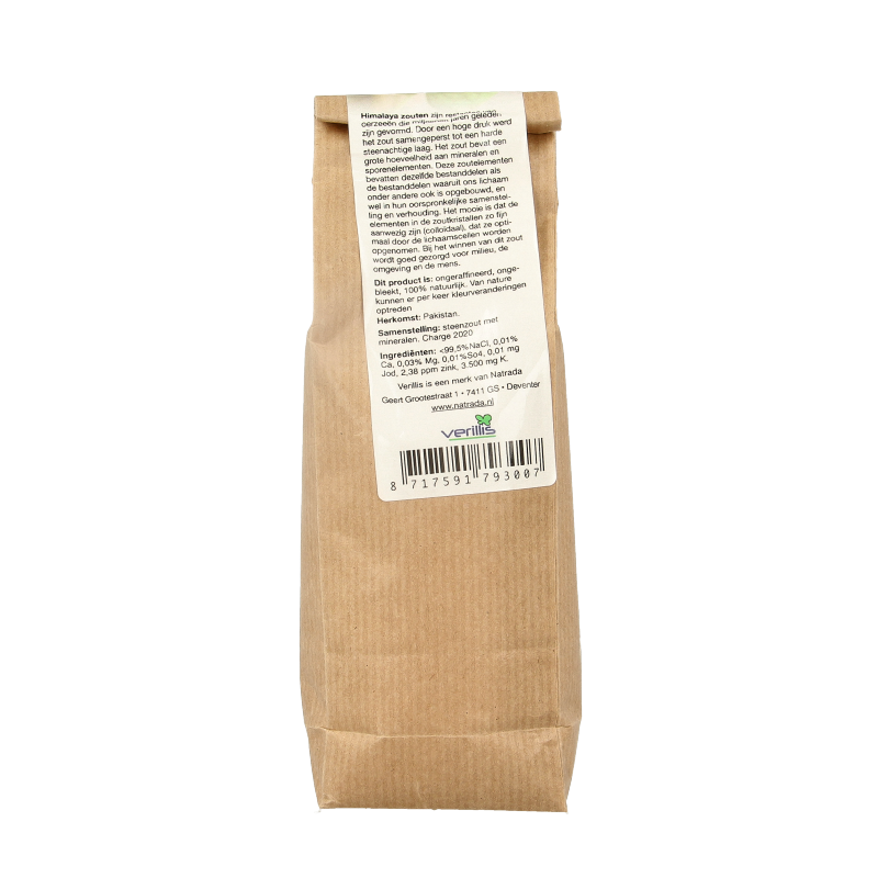Verillis Himalaya grof zout 400 Gram