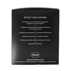 FASCIQ Full body cupping set 4 Stuks