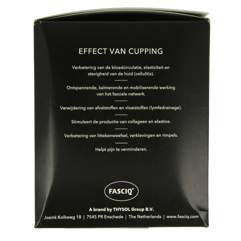 FASCIQ Full body cupping set 4 Stuks