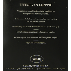 FASCIQ Body & face cupping set 6 Stuks