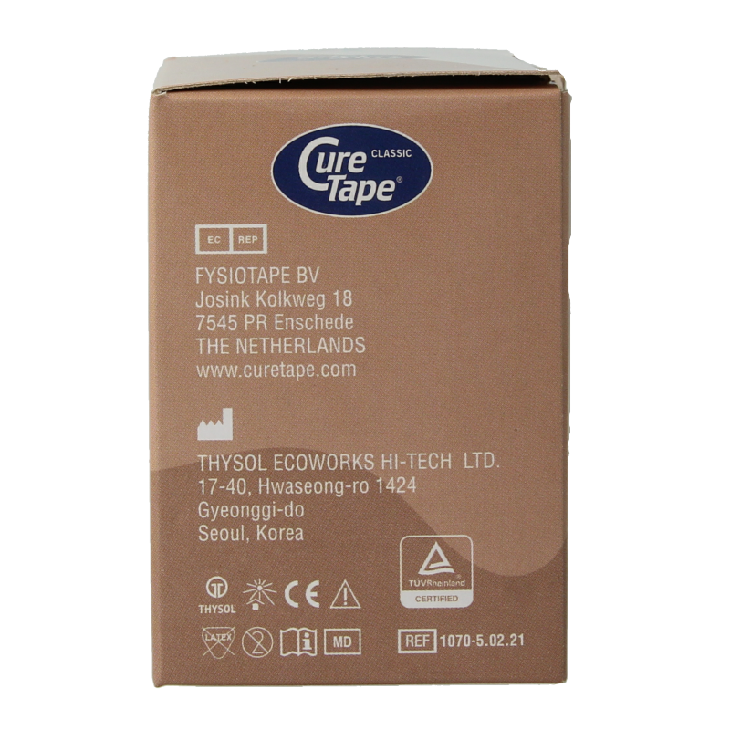 Cure Tape Sports beige 5m x 1cm 5 Stuks