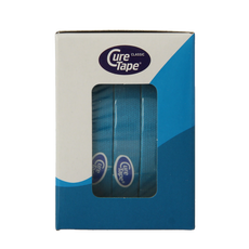 Cure Tape Kinesiotape blauw 1cm x 5m 5.00 Stuks