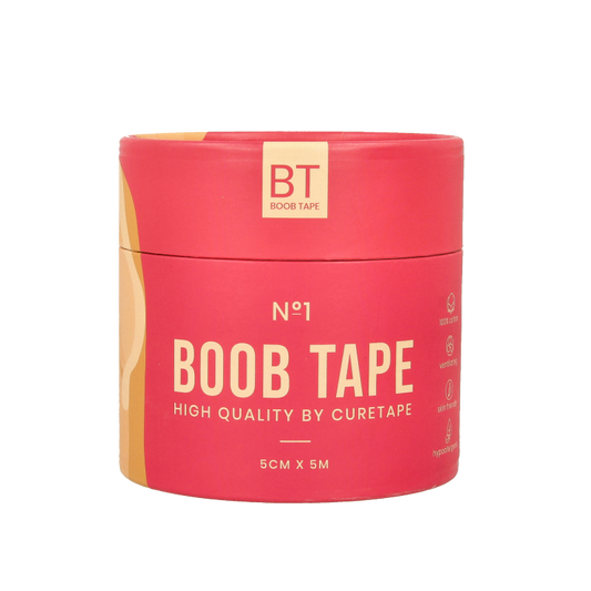 Cure Tape Boobtape no 1 incl. nipple covers 5cm x 5m beige 1 Stuks