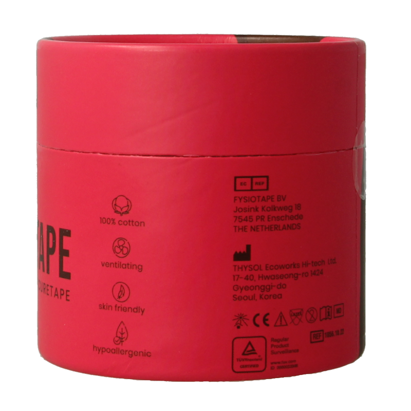 Cure Tape Boobtape no 1 incl. nipple covers - 5cm x 5m blac 1 Stuks