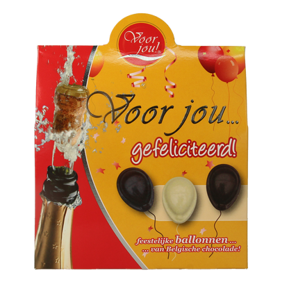 Voor Jou! Cadeau doos gefeliciteerd 100.00 Gram
