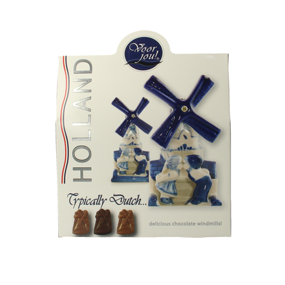 Voor Jou! Cadeau doos typical Dutch windmill 100.00 Gram