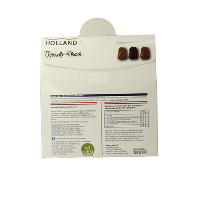 Voor Jou! Cadeau doos typical Dutch windmill 100.00 Gram