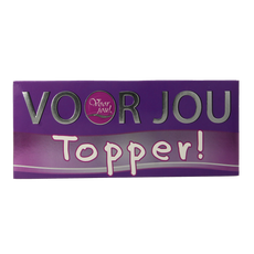 Voor Jou! Wensreep topper 70.00 Gram