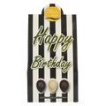 Voor Jou! Cadeau doos black & white happy birthday 100 Gram