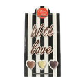Voor Jou! Cadeau doos black & white with love 100 Gram