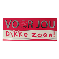 Voor Jou! Wensreep dikke zoen 70.00 Gram