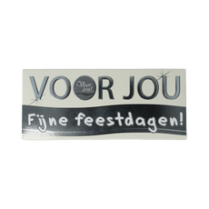 Voor Jou! Wensreep fijne feestdagen 70.00 Gram