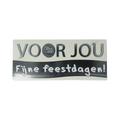 Voor Jou! Wensreep fijne feestdagen 70.00 Gram