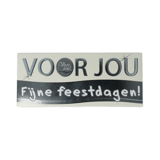 Voor Jou! Wensreep fijne feestdagen 70 Gram