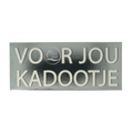 Voor Jou! Wensreep kadootje  70.00 Gram