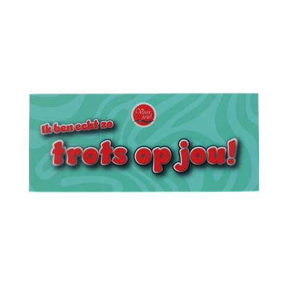 Voor Jou! Wensreep trots op jou 70.00 Gram