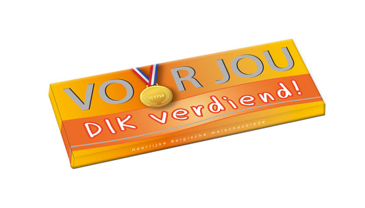 Voor Jou! Wensreep dik verdiend 70.00 Gram