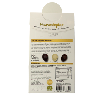 Voor Jou! Cadeau doos hieperdepiep 2 100.00 Gram