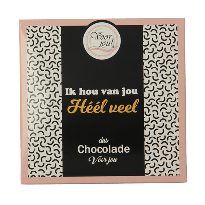 Voor Jou! Tablet hou van jou heel veel 90 Gram