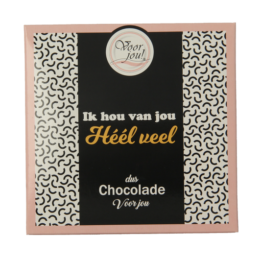 Voor Jou! Tablet hou van jou heel veel 90 Gram