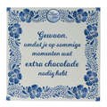 Voor Jou! Wensreep Delftsblauw gewoon omdat 75 Gram
