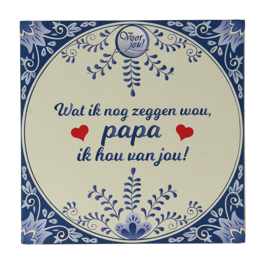 Voor Jou! Tablet pap hou van jou 90 Gram