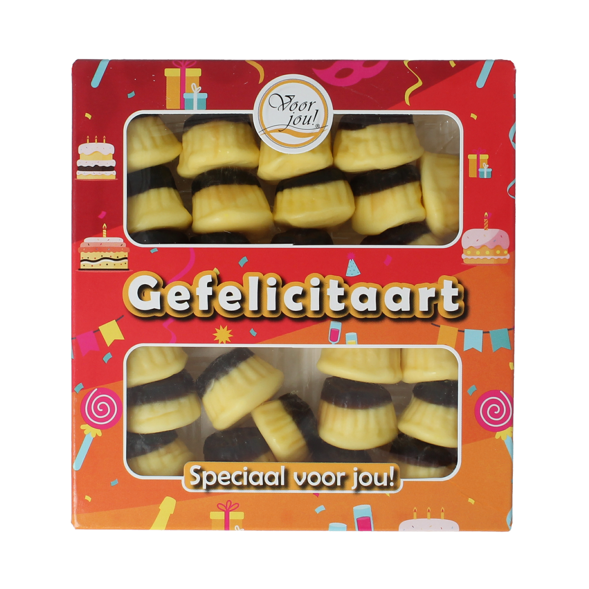 Voor Jou! Gefelicitaart 130.00 Gram
