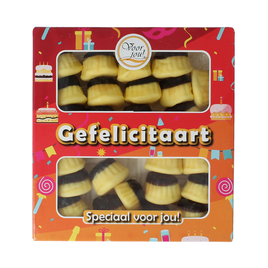 Voor Jou! Gefelicitaart 130.00 Gram
