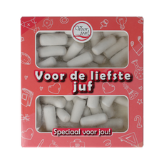 Voor Jou! Tablet het zit d'rop, bedankt juf 150.00 Gram