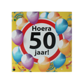 Voor Jou! Tablet hoera 50 jaar 75.00 Gram